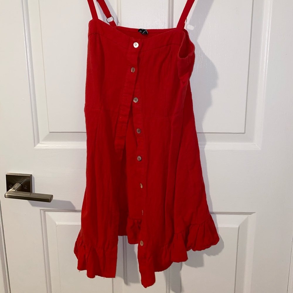 Red dress